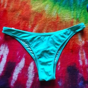 victoria's secret sea green bikini bottom